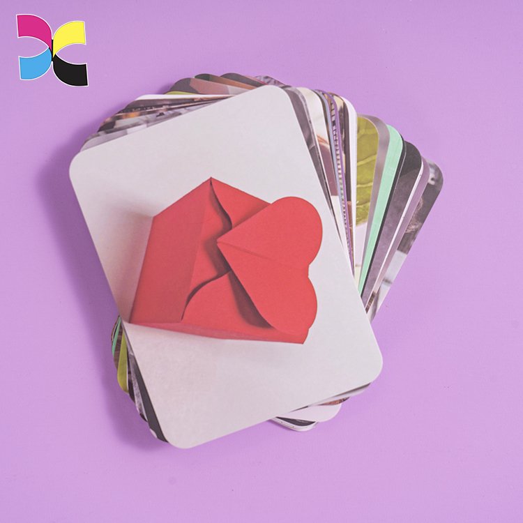 Friendship Playing cards Printing Cardboard Flap Box Learning card Game Custom Printed