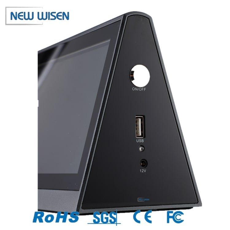 Touch screen table card for paperless intelligent meeting