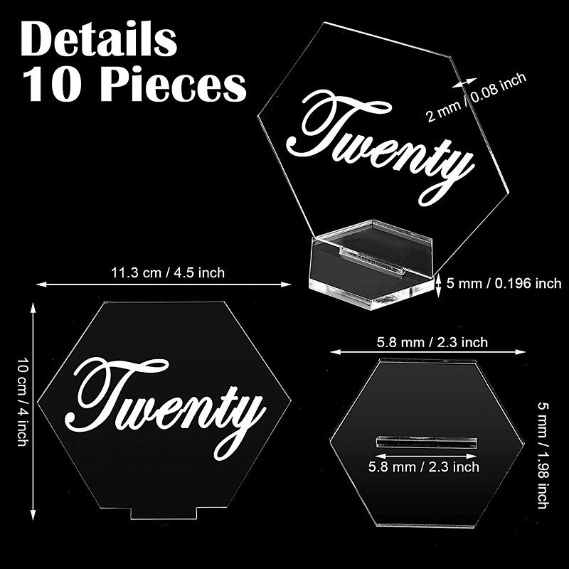 Clear Acrylic Wedding Place Cards Table Place Card Acrylic Signs For Wedding Blank Plate Seating Chart Card