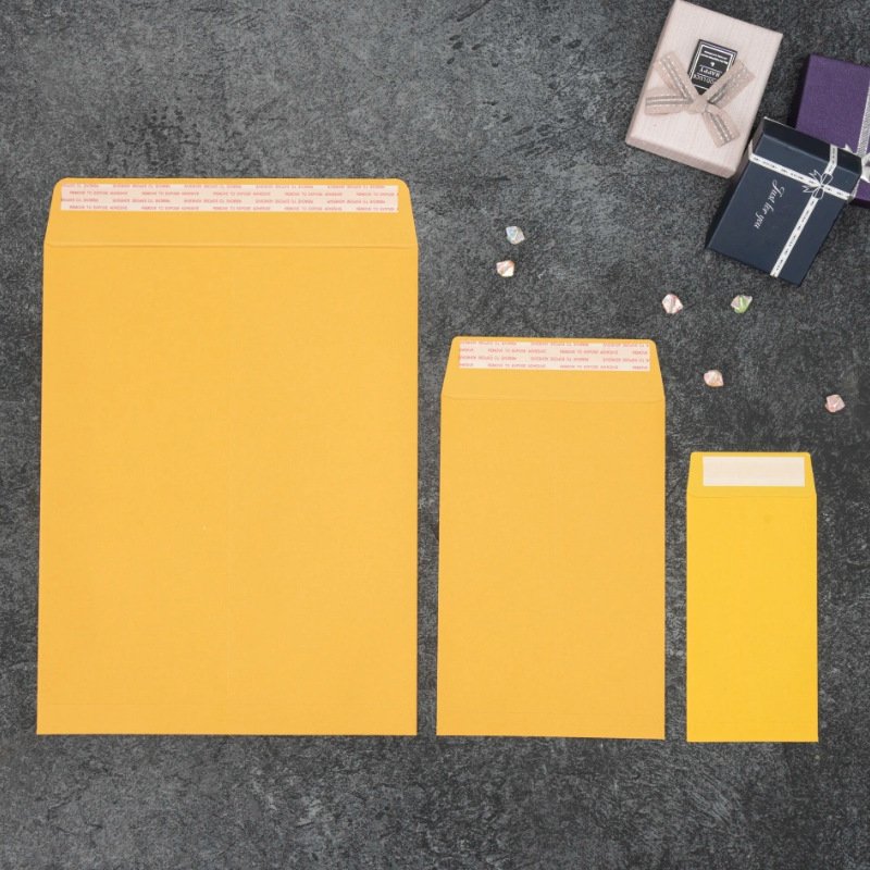 Simple Type Custom Envelope Printing Wedding Colored Paper Mailing Envelopes