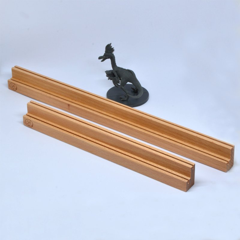 35cm Board Game Wooden Card Rack