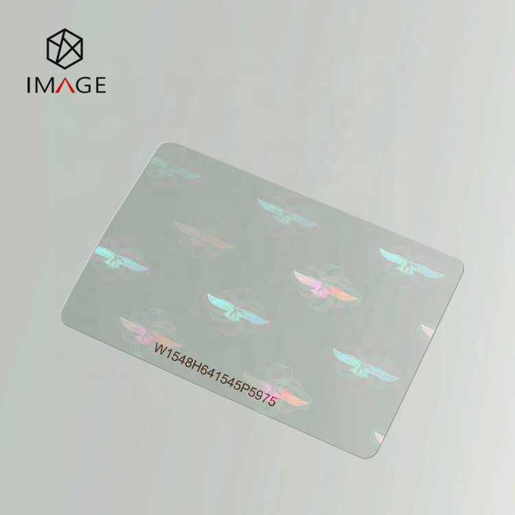 86*54MM ID Card Size Thermal Laminate Hologram Laminating Pouch Film