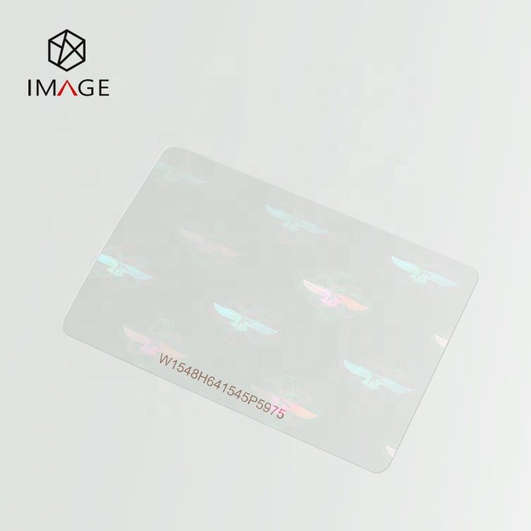 86*54MM ID Card Size Thermal Laminate Hologram Laminating Pouch Film