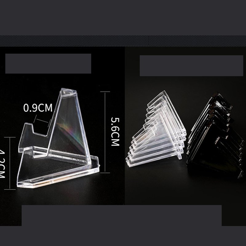 Acrylic Clear Stand For Trading Card PSA Card Holders Medium Stand