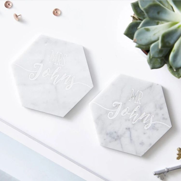 Marble Acrylic Wedding Place Cards Personalized Dining Seating Chart Place Cards for Birthday Parties