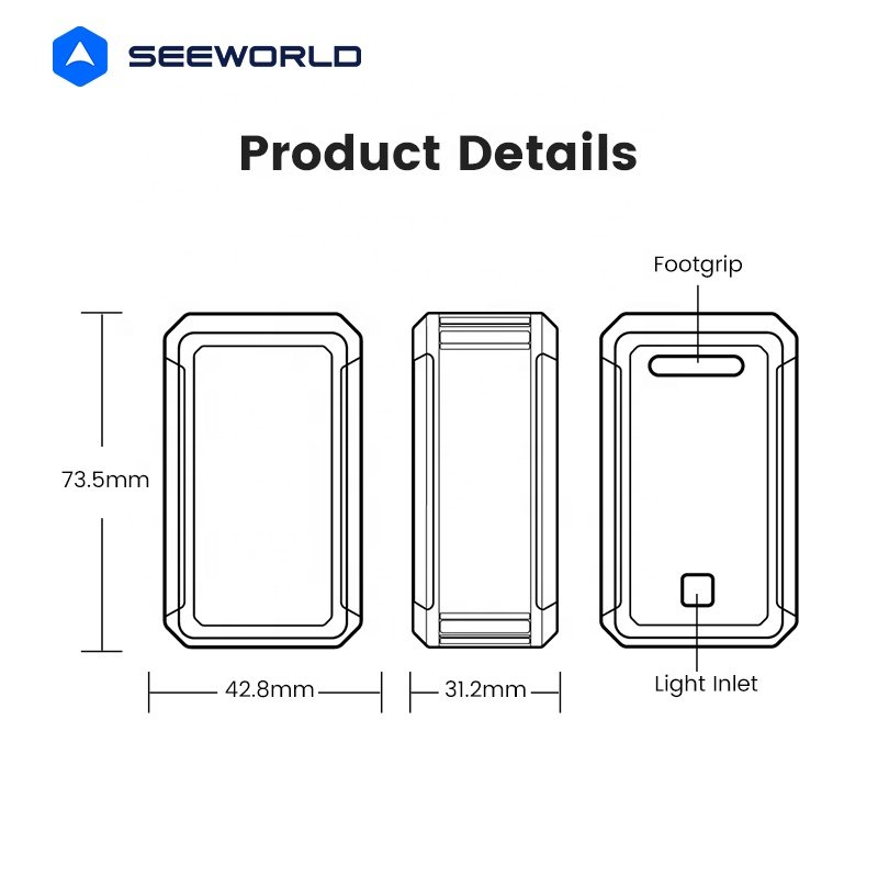 4G Wireless LTE GPS Tracker with 3 Year Battery Life Long Standby Time Rastreador Tracking Device