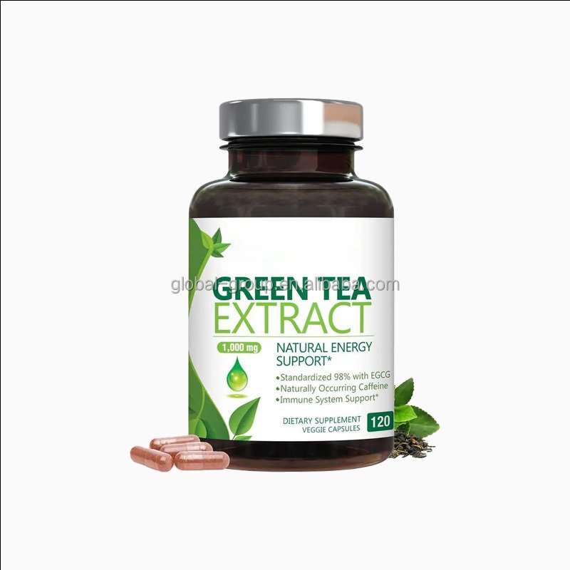 Private label herbal complex green tea extract with white bean green tea extract capsules