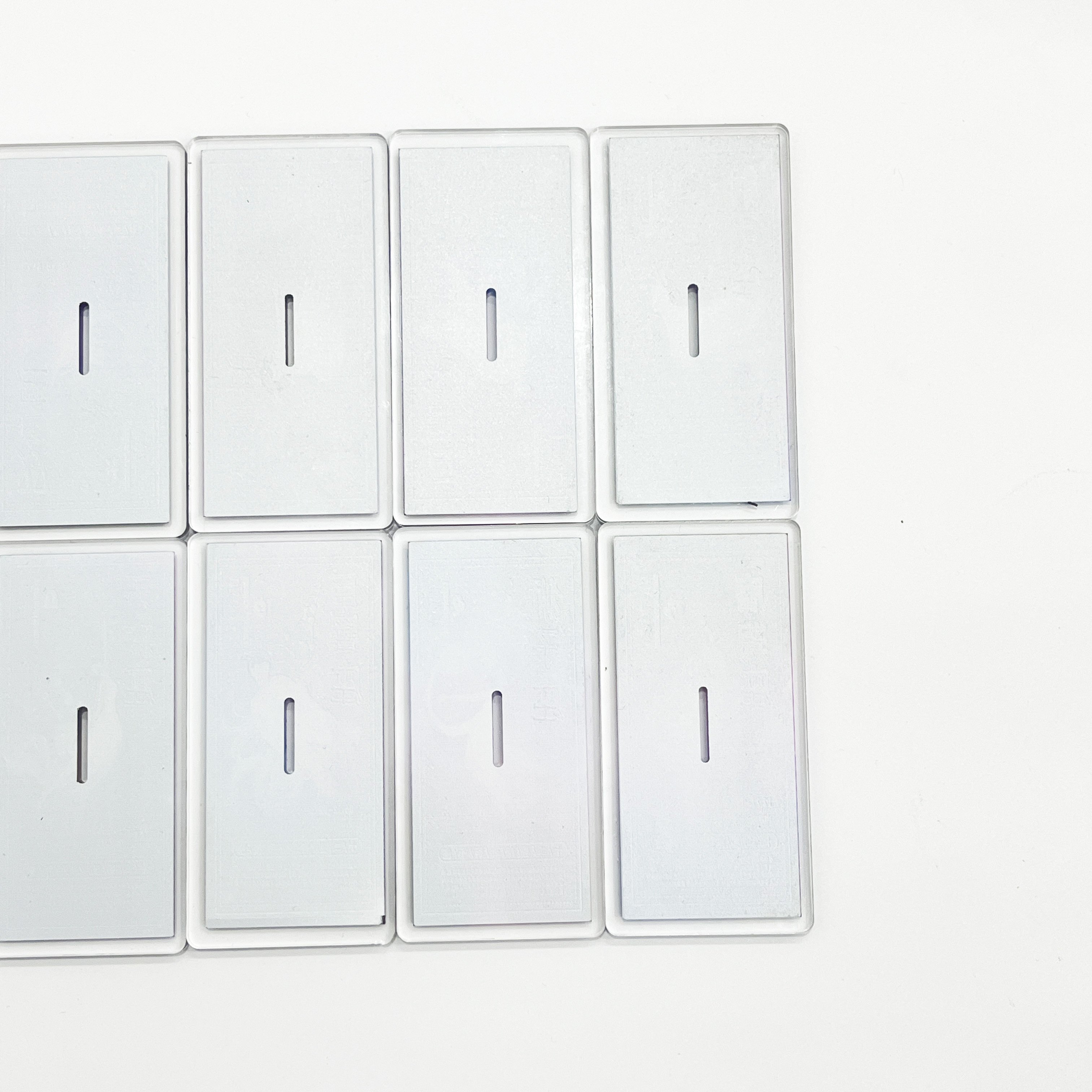 Custom Acrylic Base Block Place Card Slot Stand Constellation Acrylic Sign Holder for Table Display