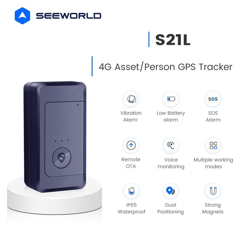 Wireless Portable Strong Magnetic Smart GPS Tracker & Locator for Car Vehicle Accurate Real-time Tracking Device 4G LTE