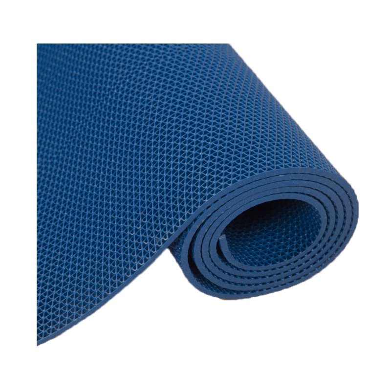Encryption Hollow Grid Anti-Slip PVC Plastic S Flooring Mat for Swimming Pool and Public Places