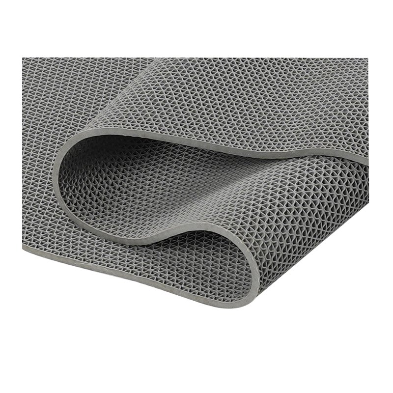 Encryption Hollow Grid Anti-Slip PVC Plastic S Flooring Mat for Swimming Pool and Public Places