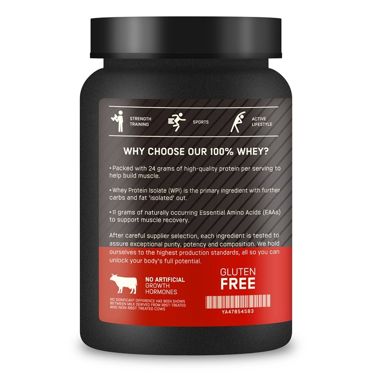 Whey Protein Powder Protein Powder for Muscle Gain Growth Free Non-GMO Gluten Free Vanilla Flavor