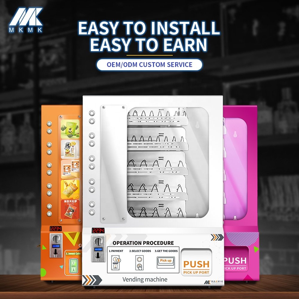 2023 Hot Sale Vending Machine Wall-mounted Mini Mending Machine for Desks and Walls