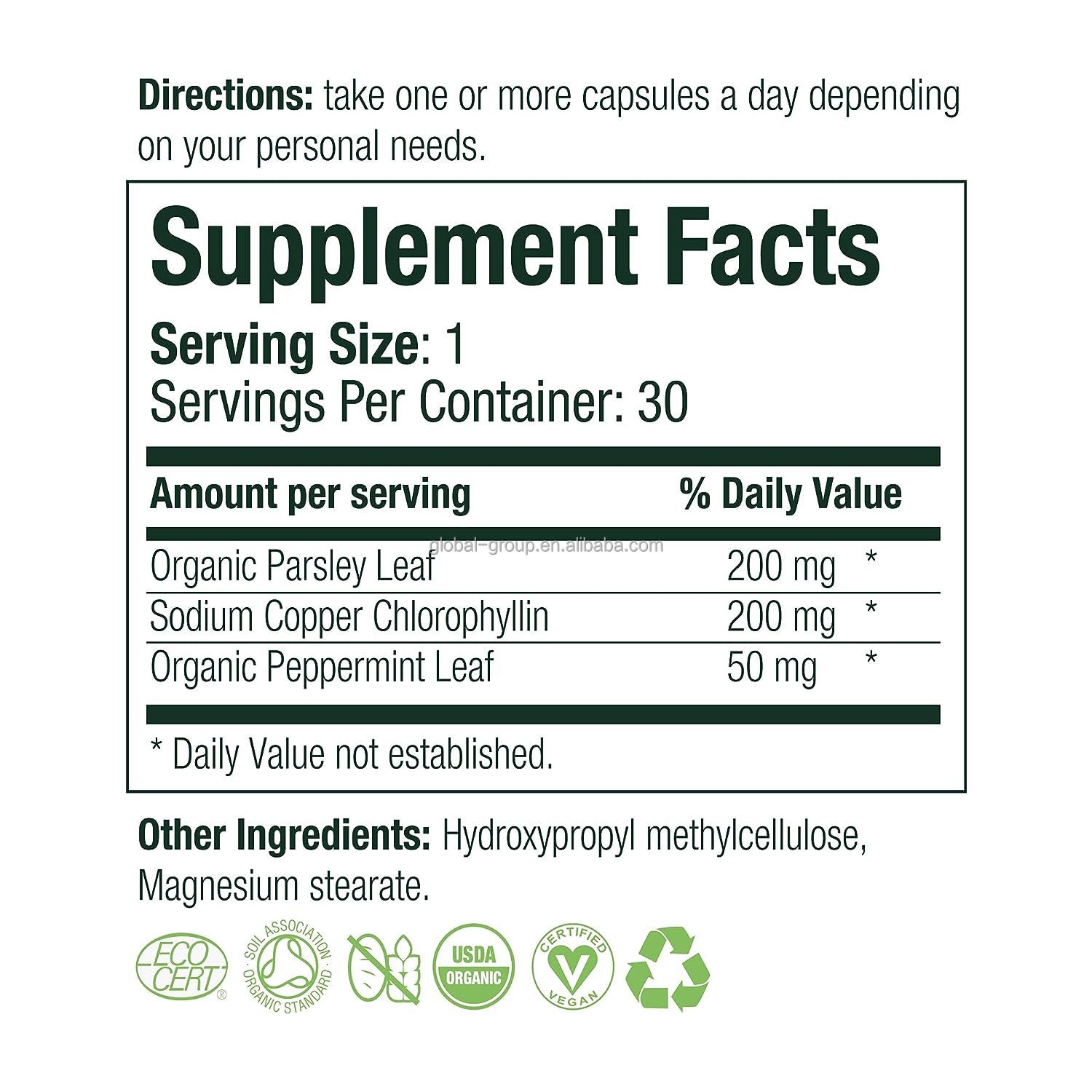 body deodorizing supplemenet Eliminate Underarm Odor hot selling premium body deodorizing capsules