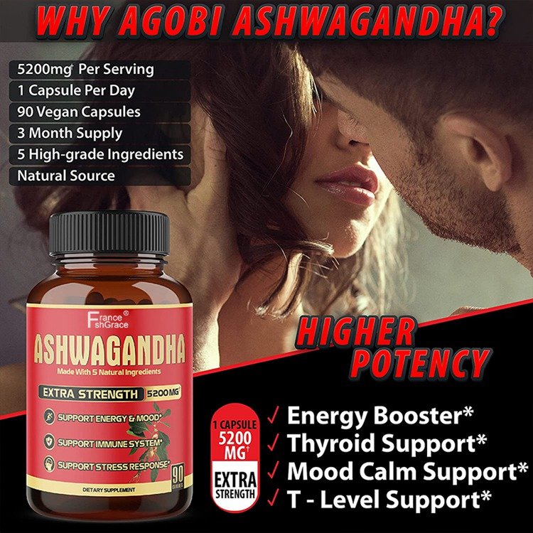 5 premium herbal ingredients premium supplements ashwagandha capsules