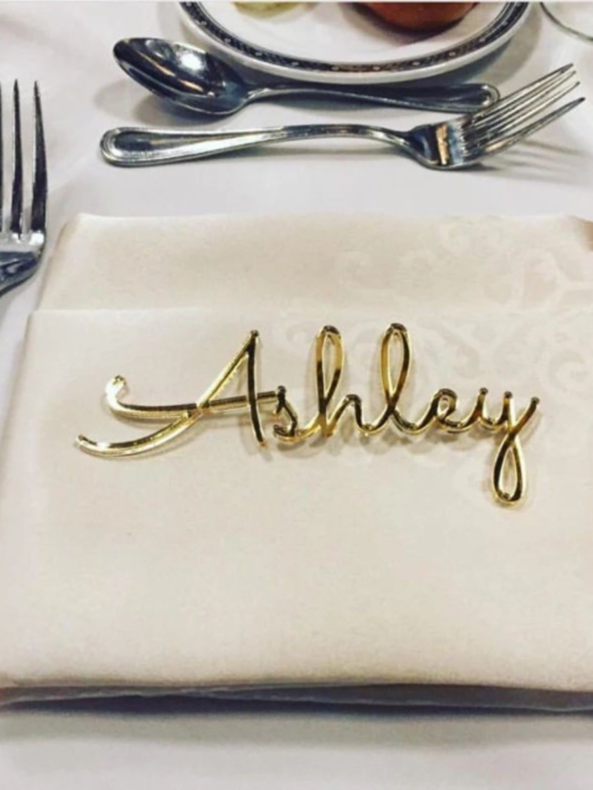 Customized Party Place Cards Acrylic Base Sign Holder Stand for Acrylic Place Card Wedding Table Number Signs