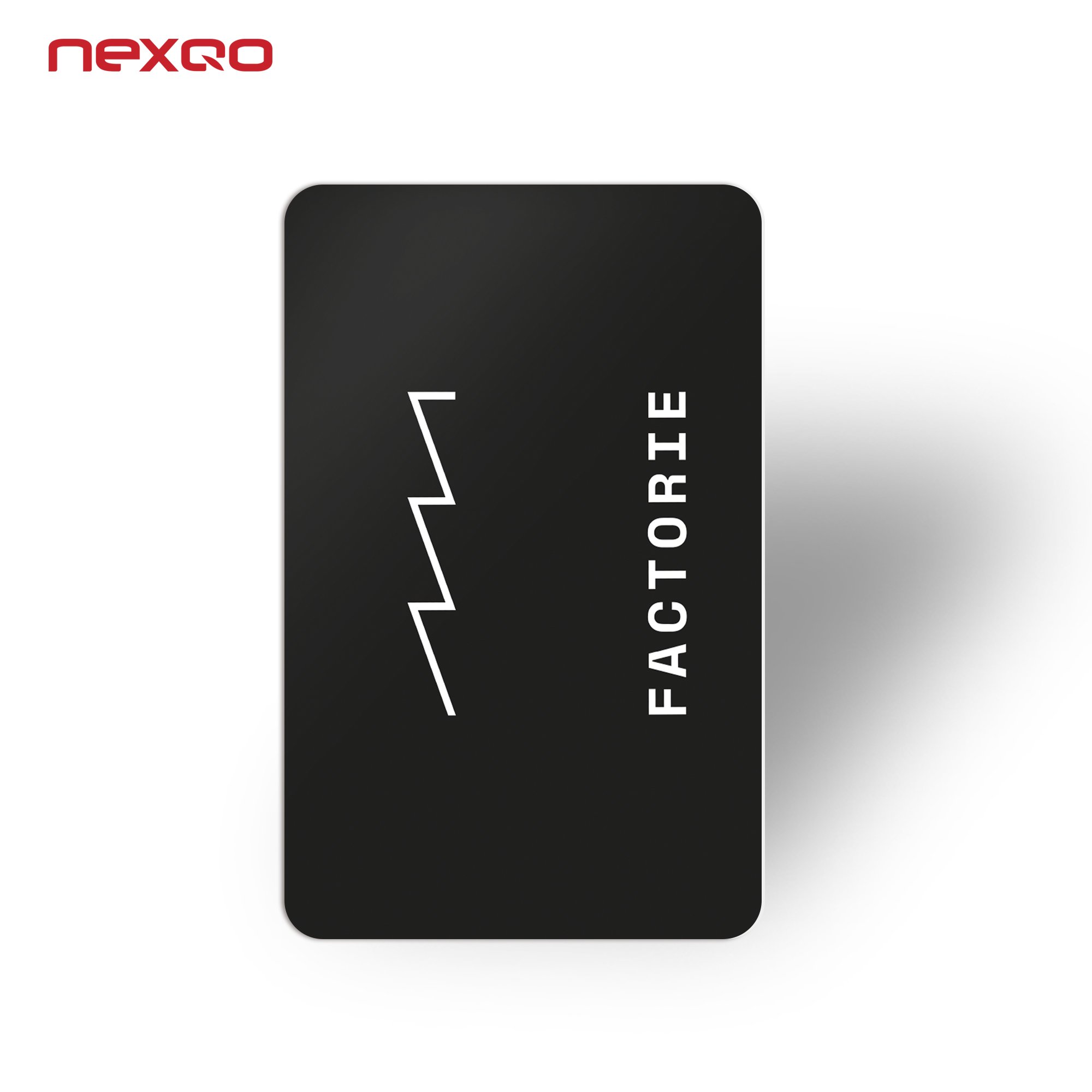Custom Personalized UV Printed Blank Cardboard NFC Business Cards Black Matte Finishing PVC Ntag213 215 216 RFID Card