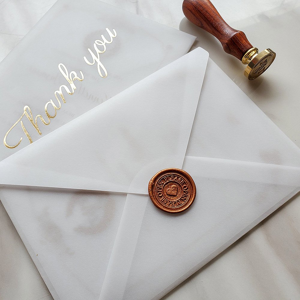 Myway Custom Acrylic Place Cards High Quality Acrylic Wedding Invitation Card with Envelopes and Box