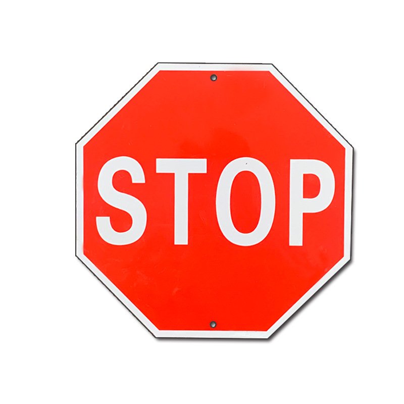 Customization Aluminium reflective safety warning signs monitoring signs safety signage