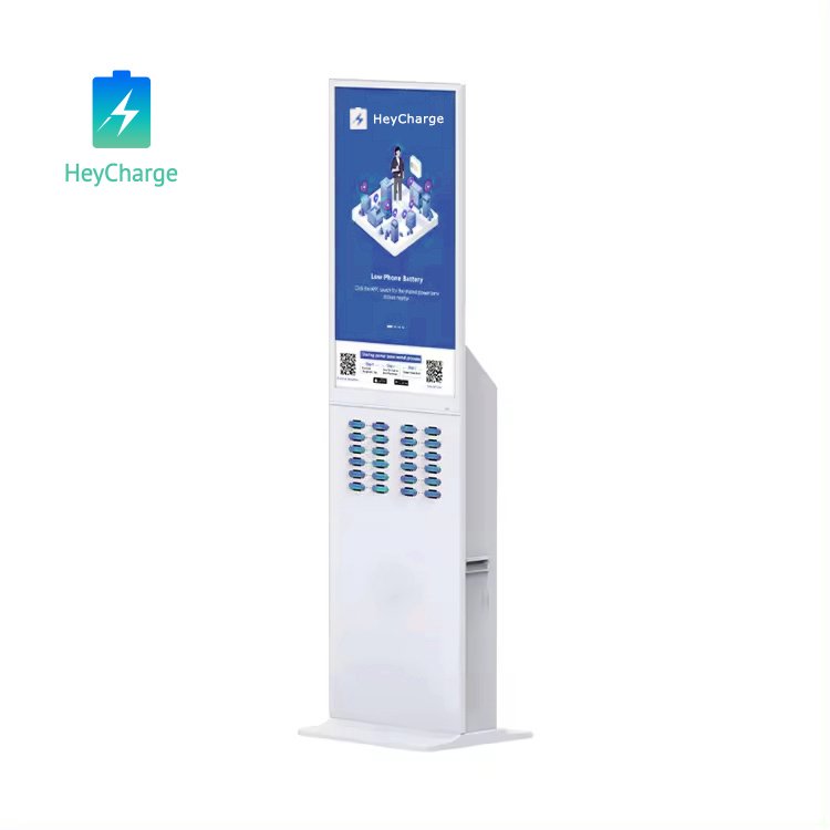 heycharge 48 Slots charging Locker smart vending machine Cellphone Charging vending machine with Electric Secure shared lockers