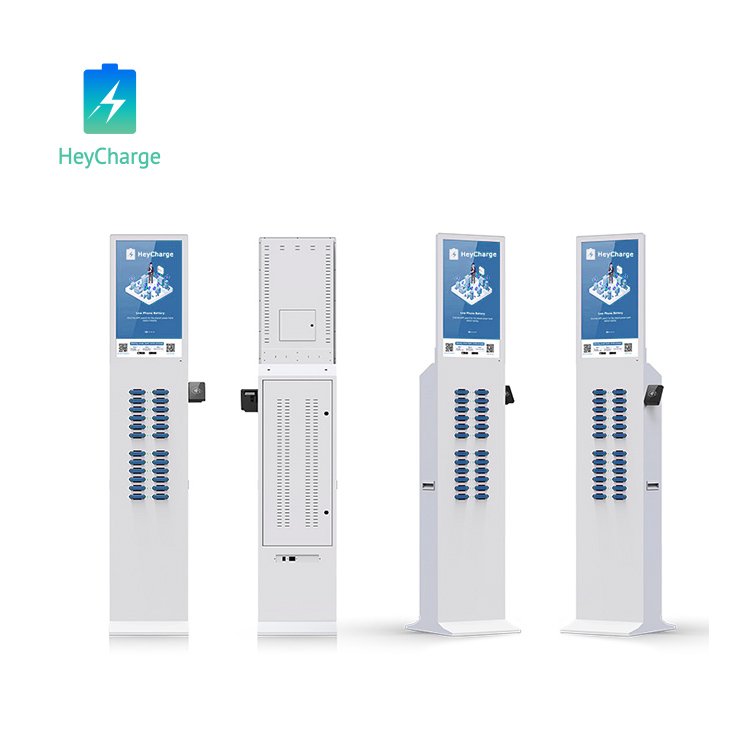 heycharge 48 Slots charging Locker smart vending machine Cellphone Charging vending machine with Electric Secure shared lockers
