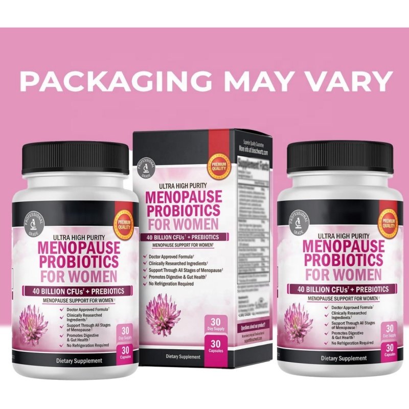 Menopause Support Breakthrough Menopause Relief Mood Swings Hormone Balance Menopause Probiotics Capsules