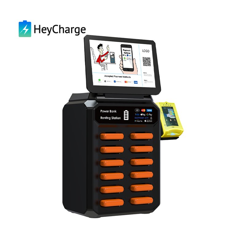 Best seller 2024 ABS phone card Vending Machine Charging Phones 3 in 1 charger power bank shared