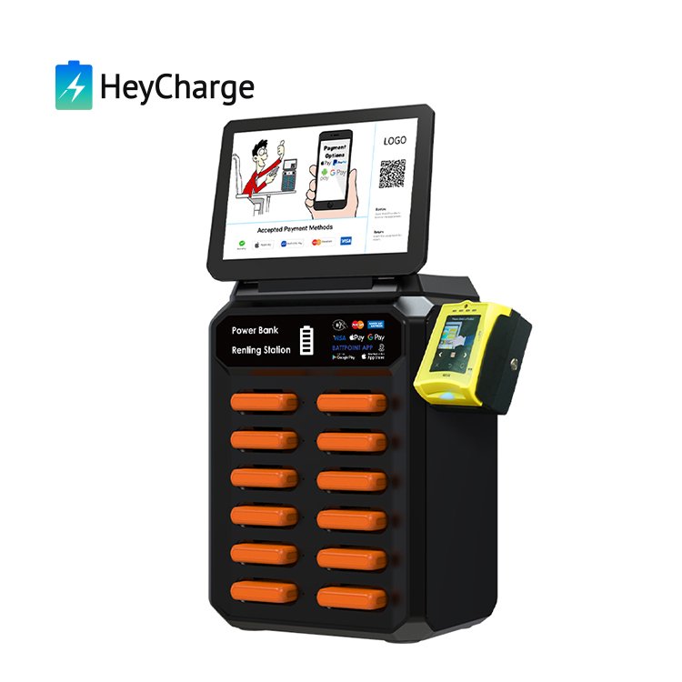 Best seller 2024 ABS phone card Vending Machine Charging Phones 3 in 1 charger power bank shared