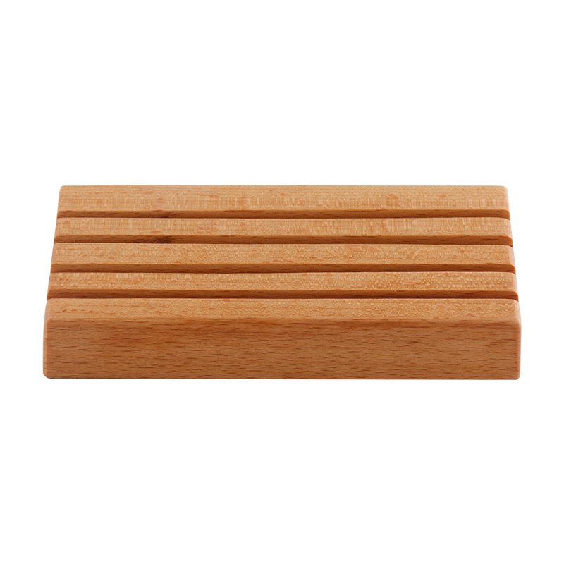 Natural Wood Playing Table Card Holder Poker Bridge Holders