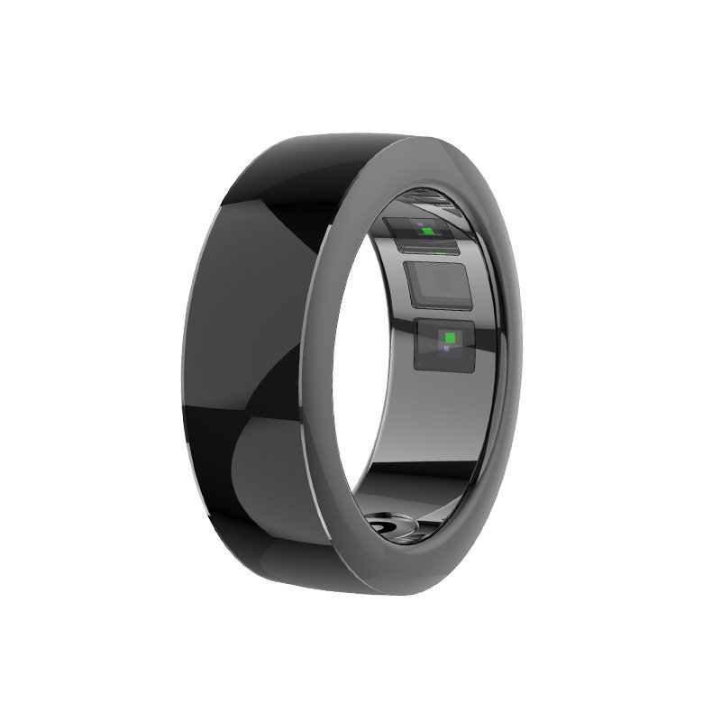 Smart ring for men black sleep monitoring fitness tracker heart rate health management waterproof sports Smart ring