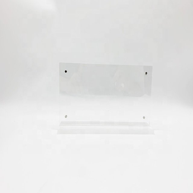 Clear Acrylic Place Cards for Wedding Guest Names Table Numbers Escort Blank Rectangle Acrylic Plates for Dining Seating Chart