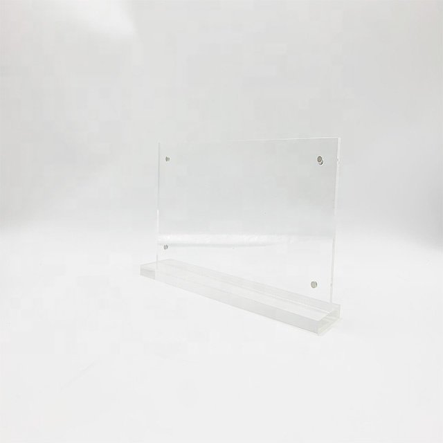 Clear Acrylic Place Cards for Wedding Guest Names Table Numbers Escort Blank Rectangle Acrylic Plates for Dining Seating Chart