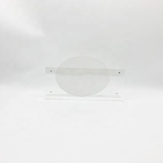 Clear Acrylic Place Cards for Wedding Guest Names Table Numbers Escort Blank Rectangle Acrylic Plates for Dining Seating Chart