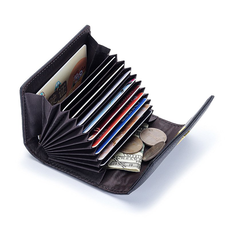 Small PU Leather Credit Card Holder Short Wallets Women Coin Purse Place Card Holder Designer Wallet