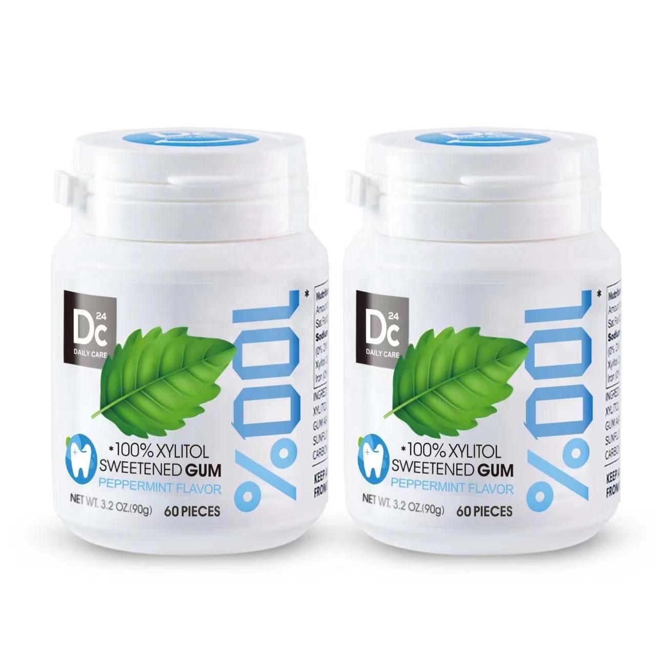 1.5g chewing gum wholesale xylitol chewing gum kosher natural flavor chewing gum