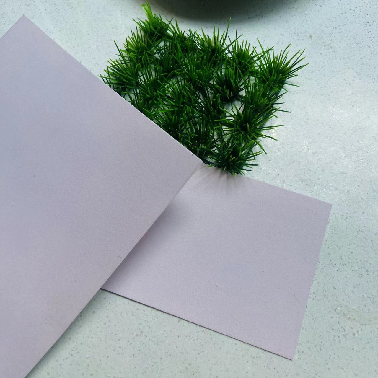 Customized various paper cards with flocking and flocking with various patterns for label packaging invitation cards
