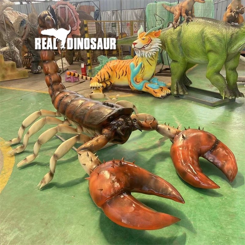 High quality realistic Scorpion animatronic model simulation insect model