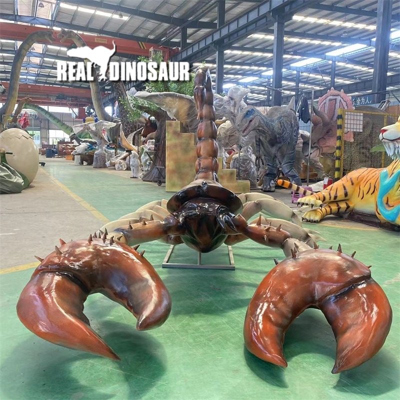 High quality realistic Scorpion animatronic model simulation insect model