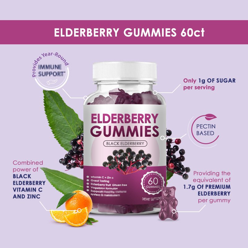 OEM ODM Private Label Daily Probiotic Gummies for Women And Men Extra Strength 5 Billion CFU Daily Probiotics Gummy
