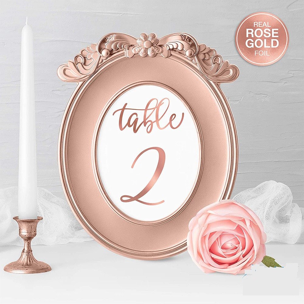 Hot Selling Table Cards Numbers Cards 4x6" Design Best for Wedding Receptions Banquets Restaurants & Parties