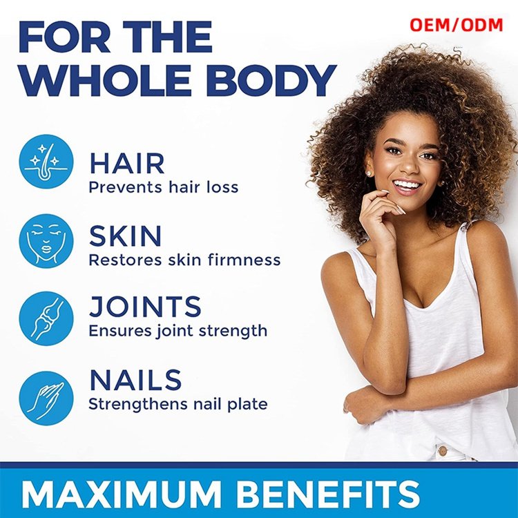 Multi Collagen Pills AntiAging Collagen Supplements Hydrolyzed Collagen Capsules