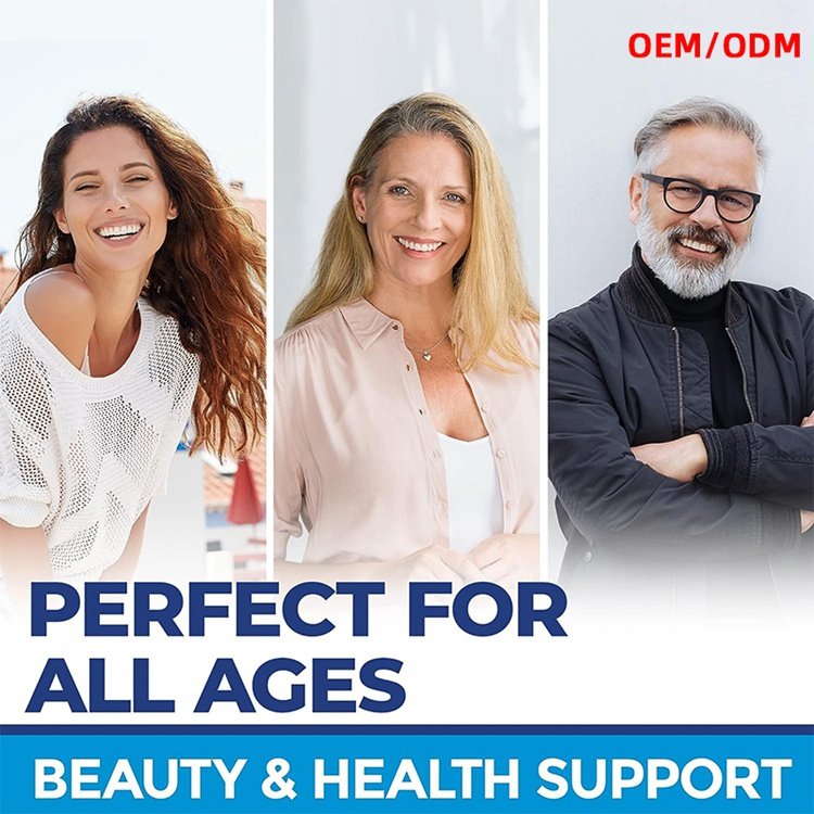 Multi Collagen Pills AntiAging Collagen Supplements Hydrolyzed Collagen Capsules
