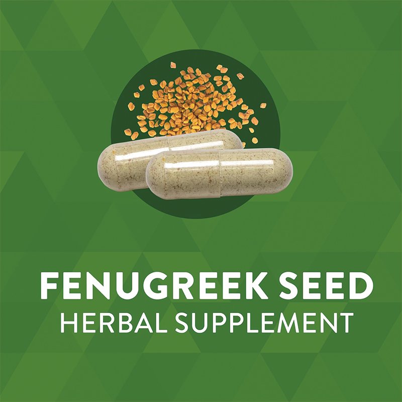 Fenugreek Seed,Traditional Lactation Supplement for Breastfeeding Support 320 Vegan Capsules