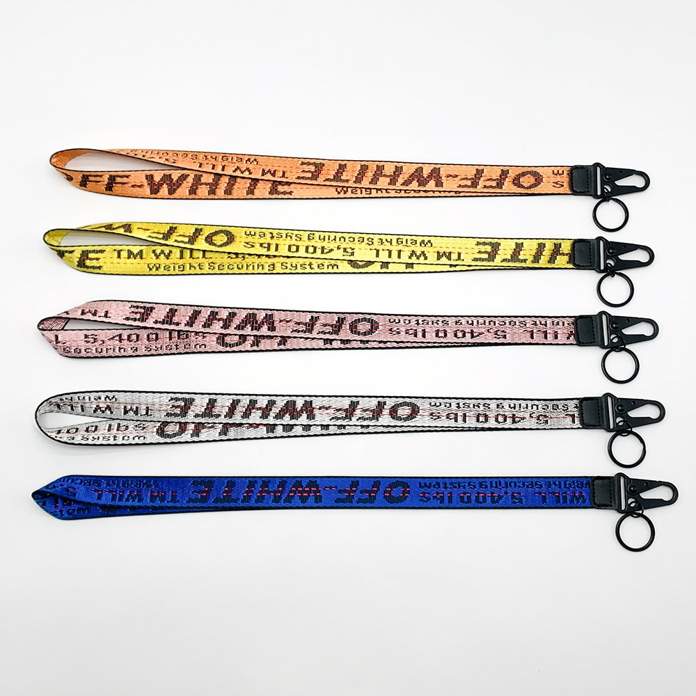 Gacent Factory Custom Logo Dye Sublimation Polyester Keychain Lanyard Wholesale Neck Lanyard Strap