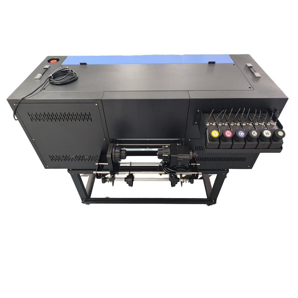 A3 Automatic UV Direct to Film (DTF) Inkjet Printer Roll to Roll Flatbed Design for Glass Industries Wholesale Available