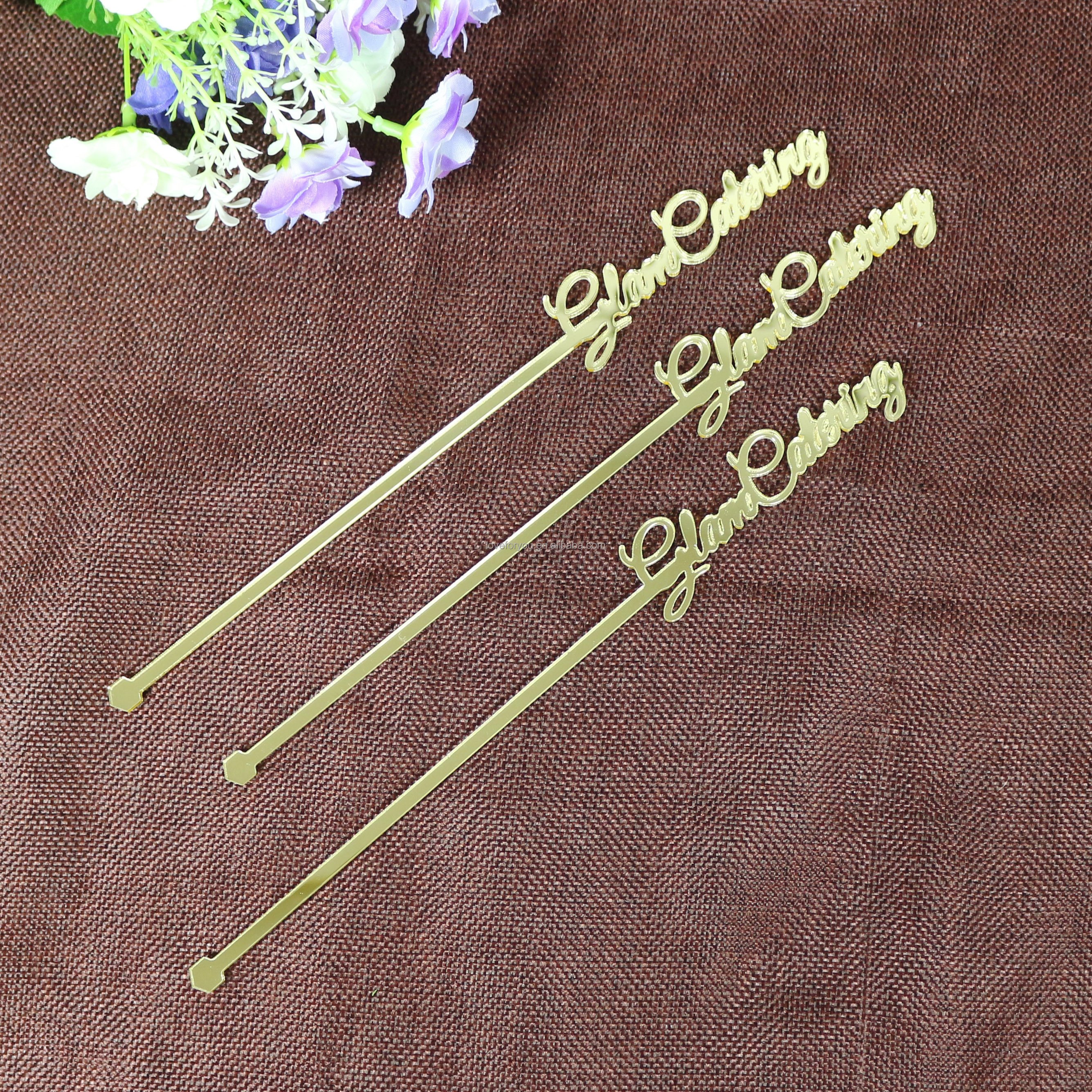 Wedding favor ideas Custom Name Drink Mixer Drink Names Wedding place names Cocktail Party Drink Stirrers