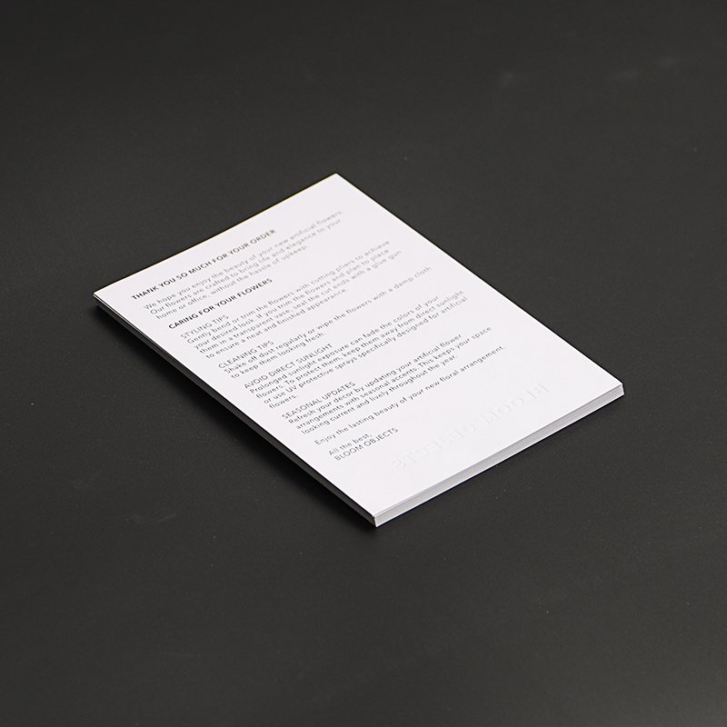 Personalized High Quality Embossed Stamp Postcards Custom Logo Printing Thank You Card For Business