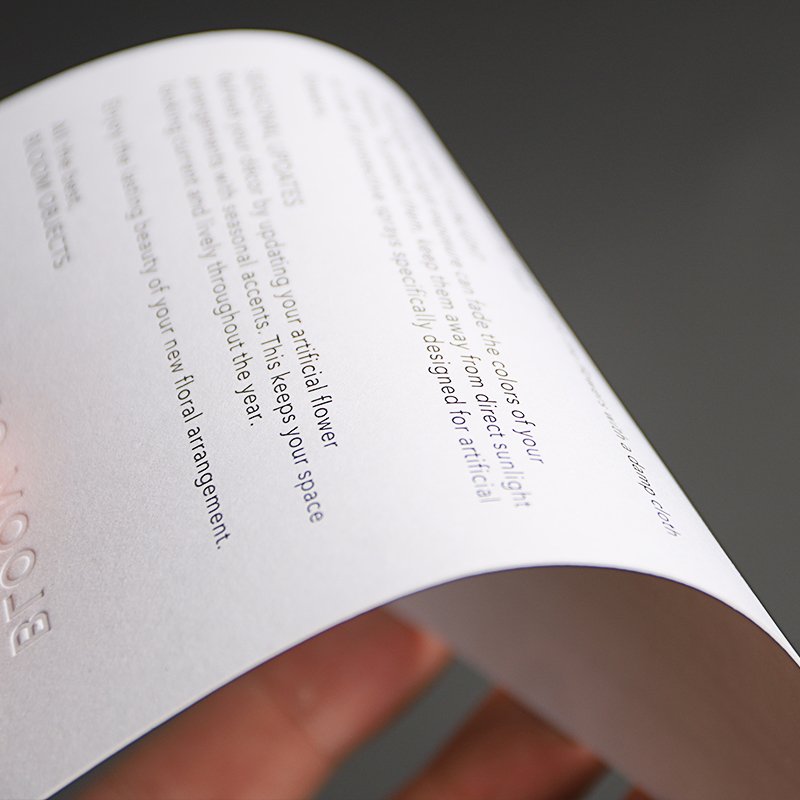 Personalized High Quality Embossed Stamp Postcards Custom Logo Printing Thank You Card For Business