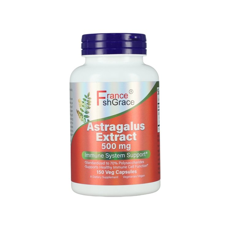 150 Veg Capsules Astragalus Extract 500 mg Immune Support Supplements