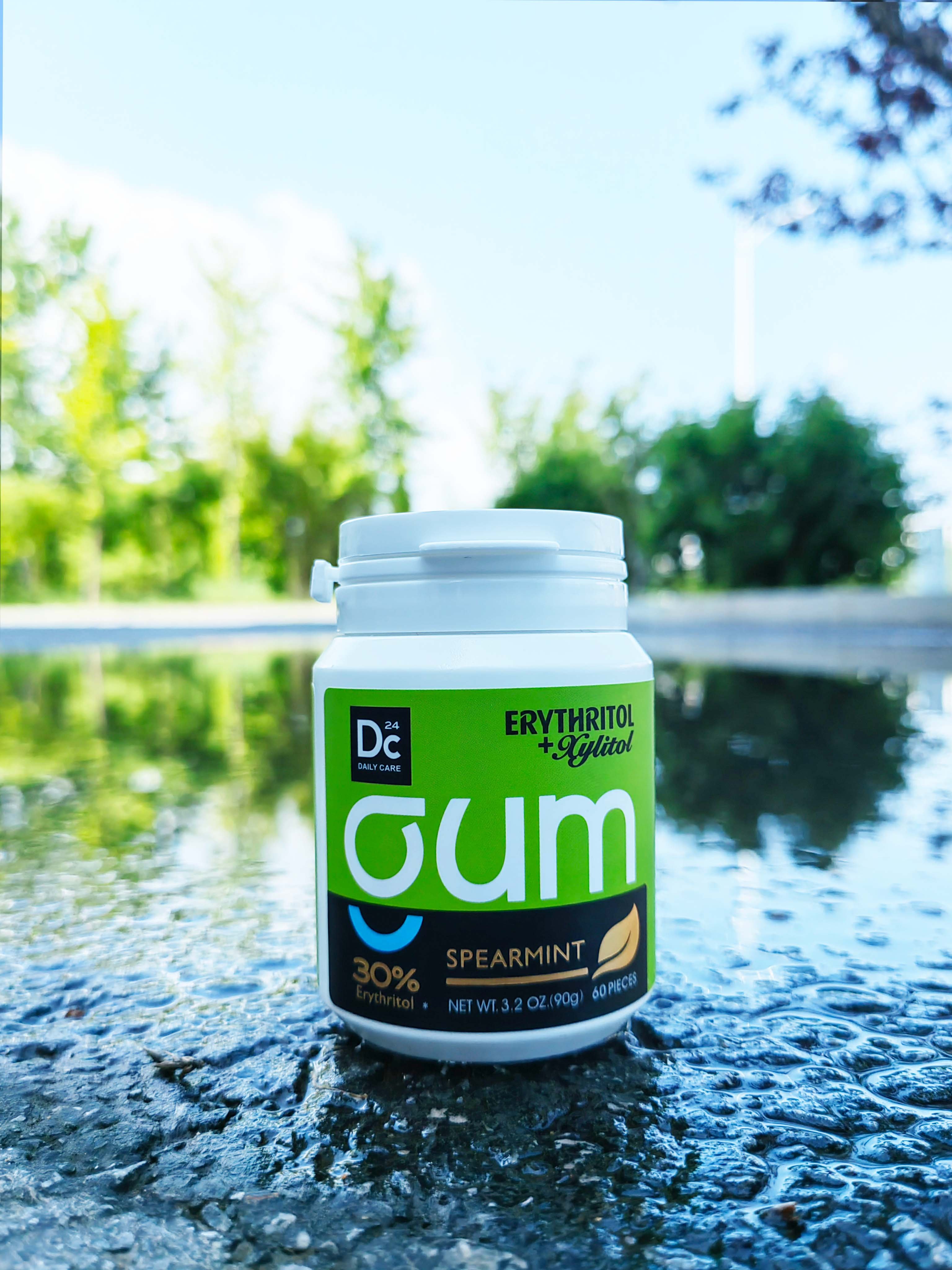 Falim gum xylitol and erythritol sugar free chewing gum 0 calorie chewing gum